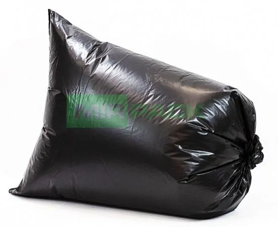 Мешки для мусора 120 л, 70 мкм, черные, в пачках 100 шт. 2х слойные - Вид 5