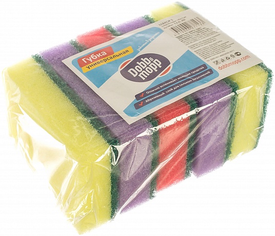 Губка DOBB&MOPP Макси 5, 5шт - Вид 1